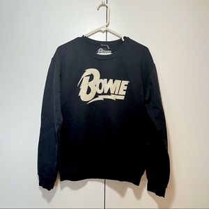 David Bowie sweatshirt Brooklyn museum